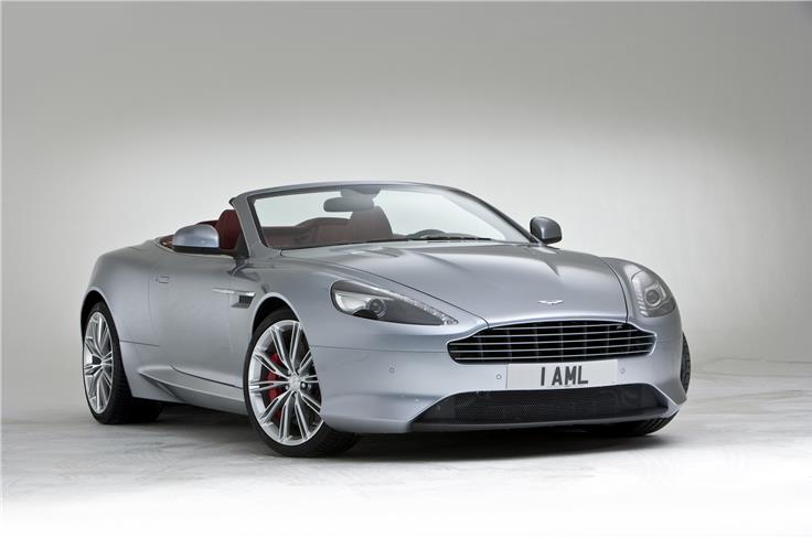 Aston Martin showcased the new DB9 Coupe and Cabriolet(shown) range. 